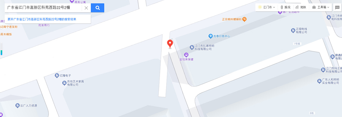 江門(mén)龍勝地圖