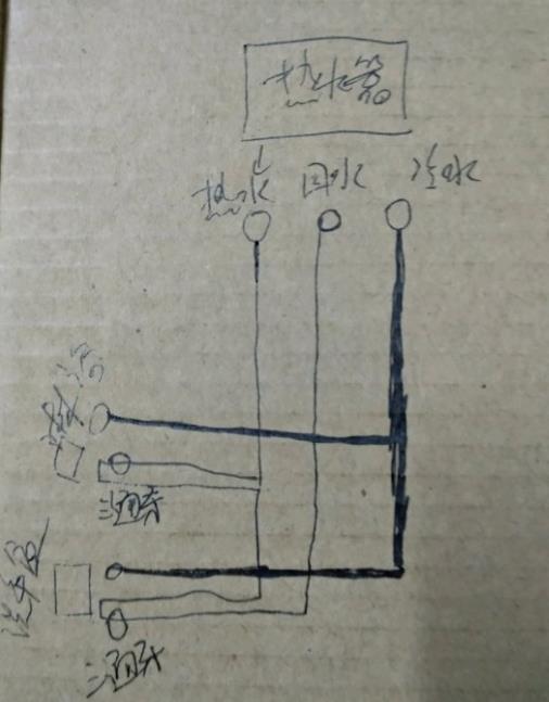 兩個衛(wèi)生間回水圖示意，看高級水工師傅是如何布局的！